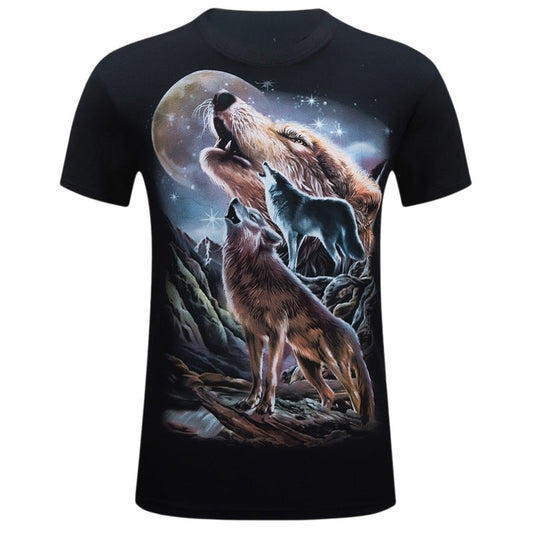 Won Man Wolf Pack Tee